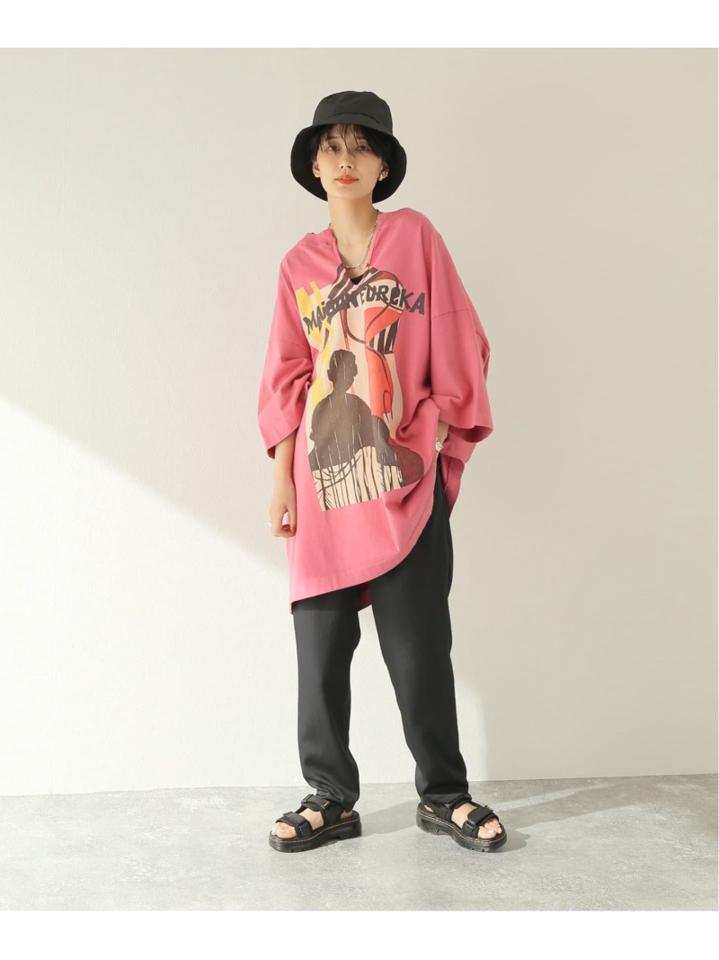 【MAISON EUREKA/メゾン・エウレカ】KNOT PRINT BIG:Tシャツ