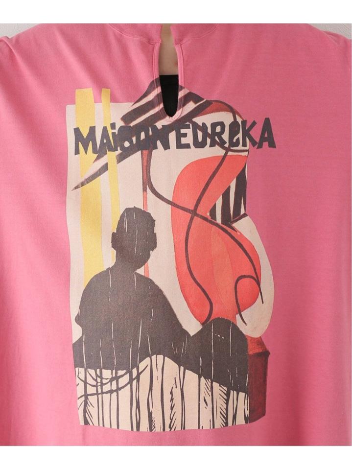 【MAISON EUREKA/メゾン・エウレカ】KNOT PRINT BIG:Tシャツ