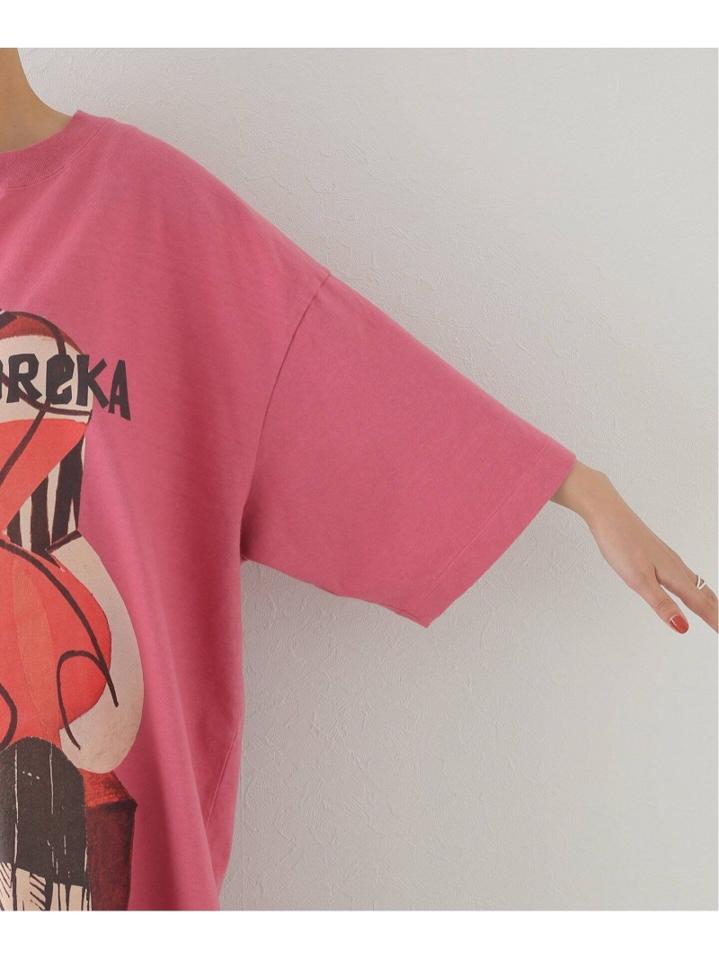 【MAISON EUREKA/メゾン・エウレカ】KNOT PRINT BIG:Tシャツ