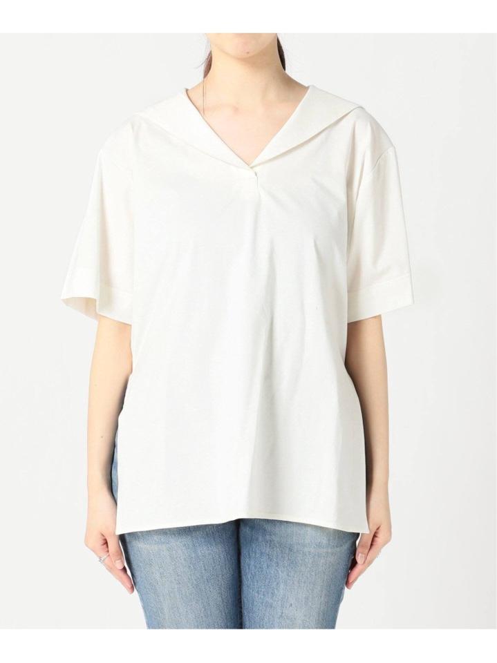 シルキーセーラーカラーTee◆