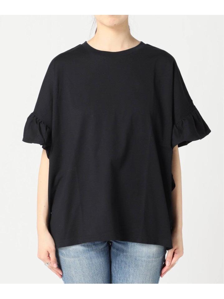 ギャザースリーブポンチョTee◆