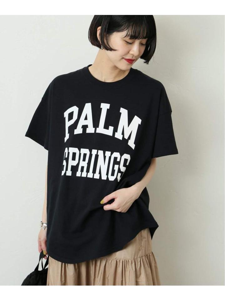 <<追加予約>>ラウンドヘムロゴTシャツ◆2