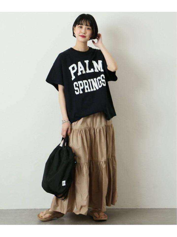 <<追加予約>>ラウンドヘムロゴTシャツ◆2