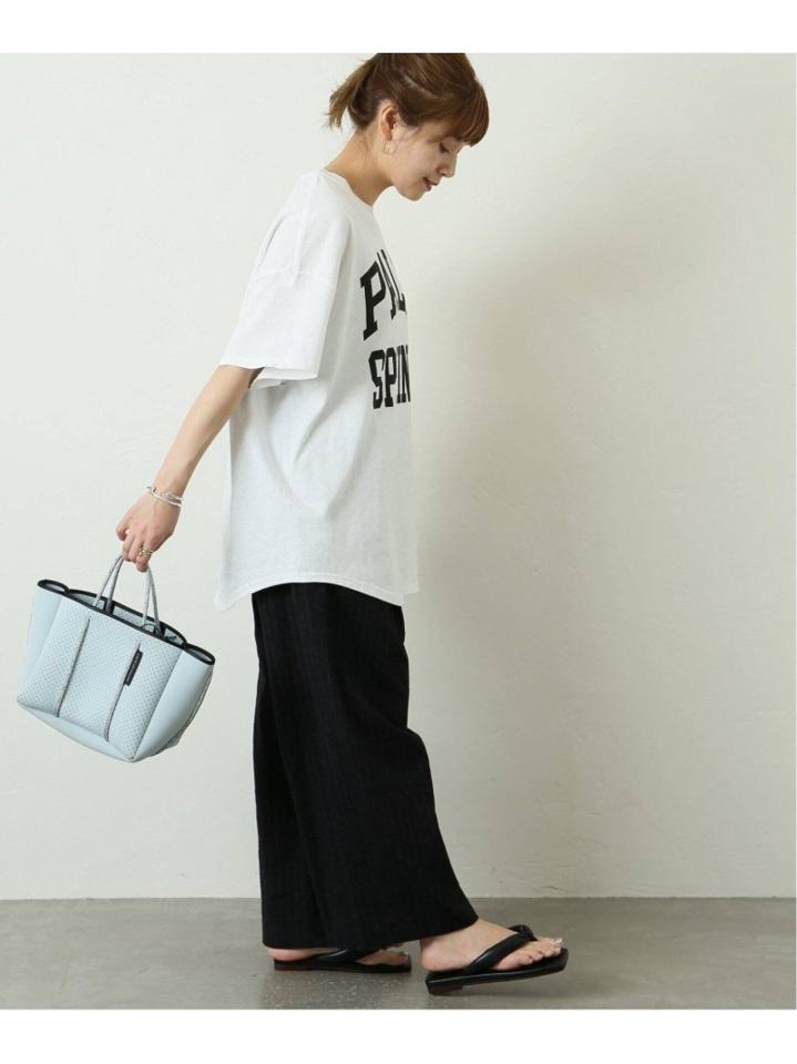 <<追加予約>>ラウンドヘムロゴTシャツ◆2