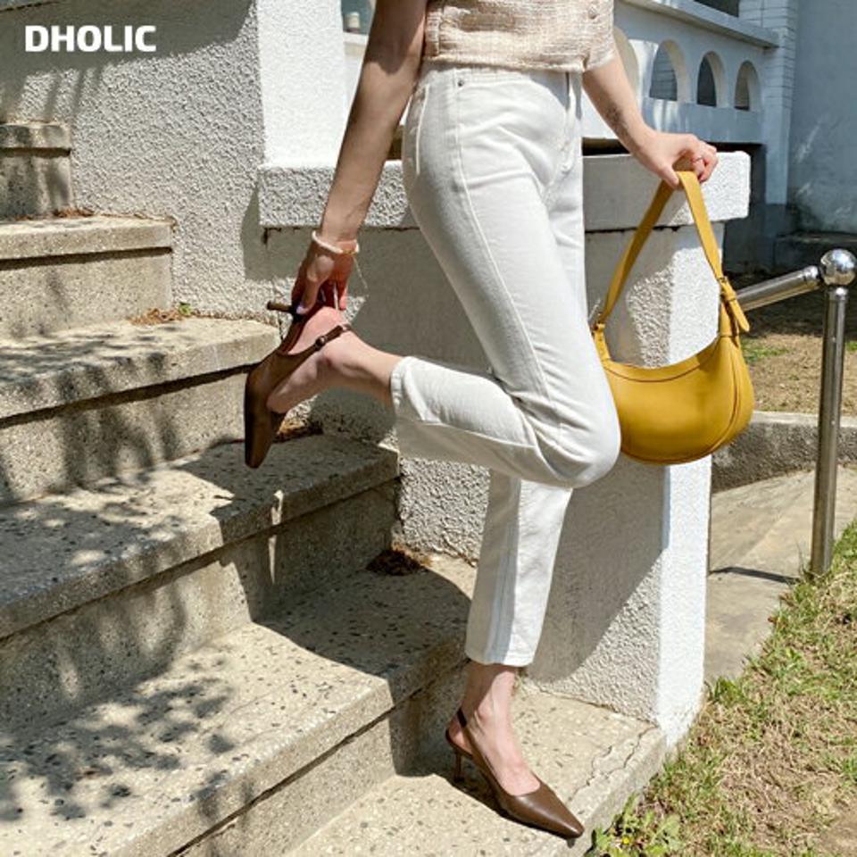 ハイウエストテーパードパンツ・全1色・b63529 レディース 【pt】【韓国 ファッション ボトムス ロング ロングパンツ 足長 テーパード スリム フィット タイト ストレート 美脚 10分丈 体型カーバー 細身 ハイウエスト 夏 春】