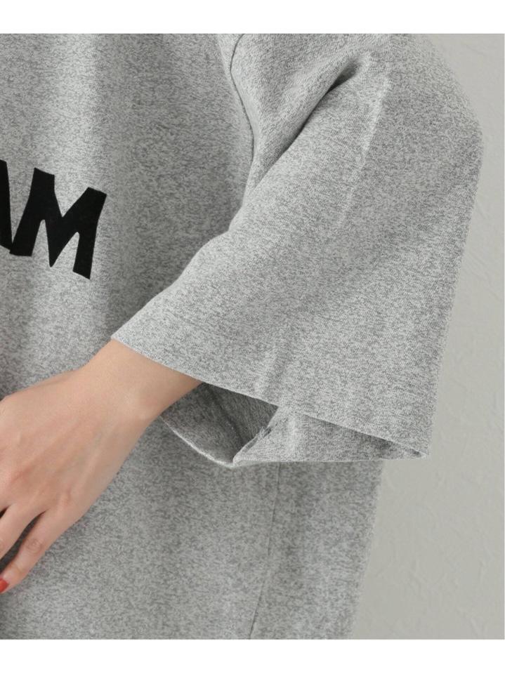 【MAISON EUREKA/メゾン・エウレカ】KNOT FLOCKY LOGO BIG :Tシャツ