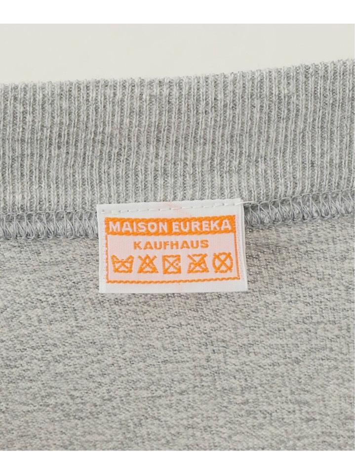 【MAISON EUREKA/メゾン・エウレカ】KNOT FLOCKY LOGO BIG :Tシャツ