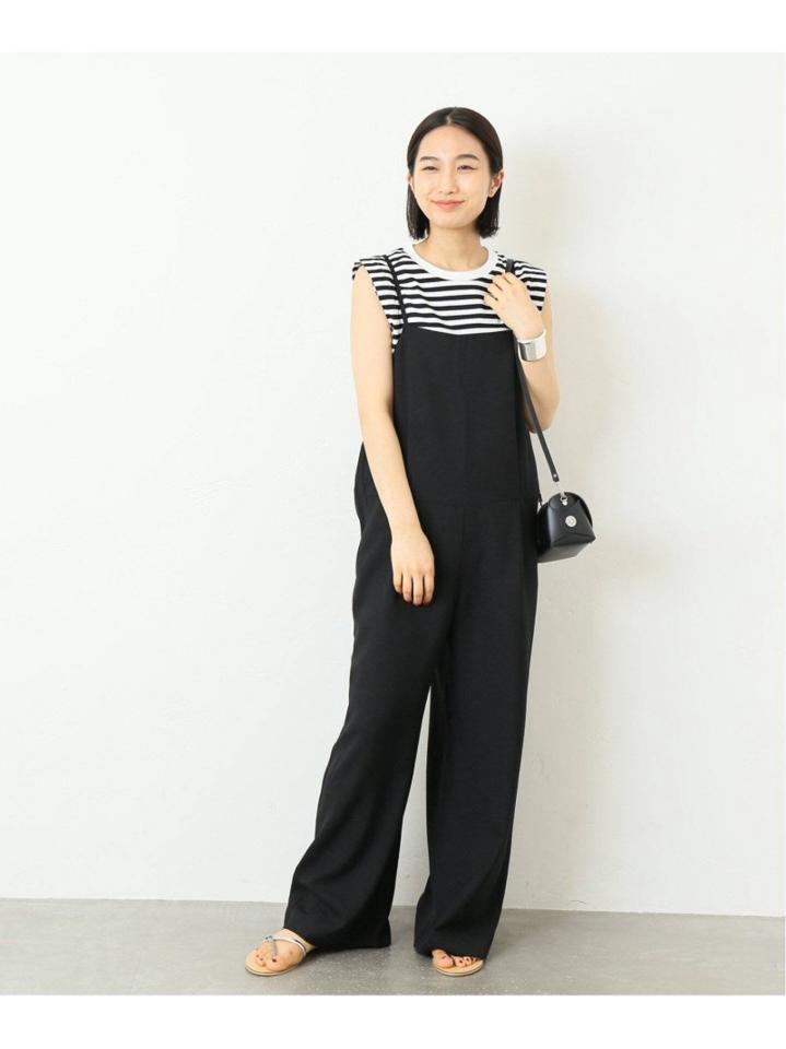 ボーダーノースリーブプルオーバー◆（JOURNAL STANDARD L'ESSAGE）