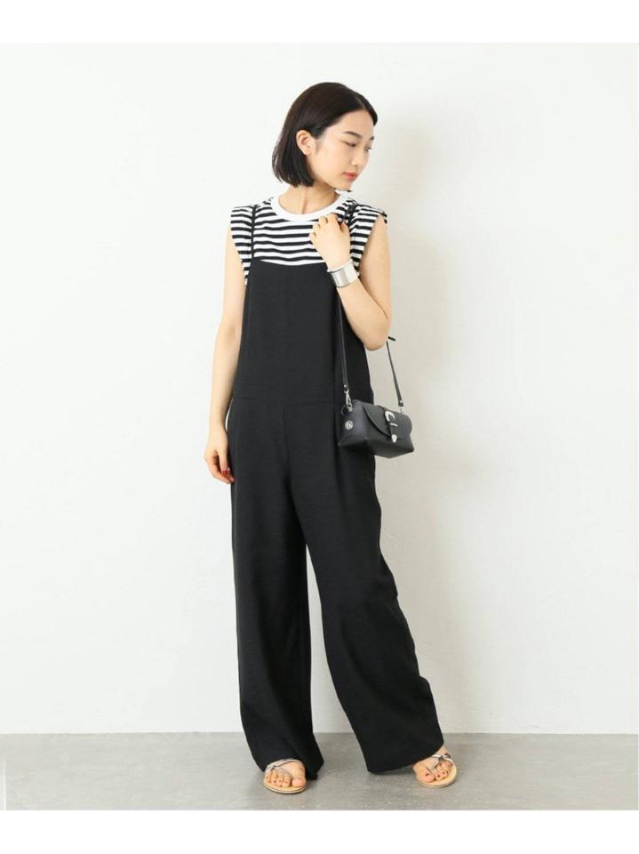 ボーダーノースリーブプルオーバー◆（JOURNAL STANDARD L'ESSAGE）