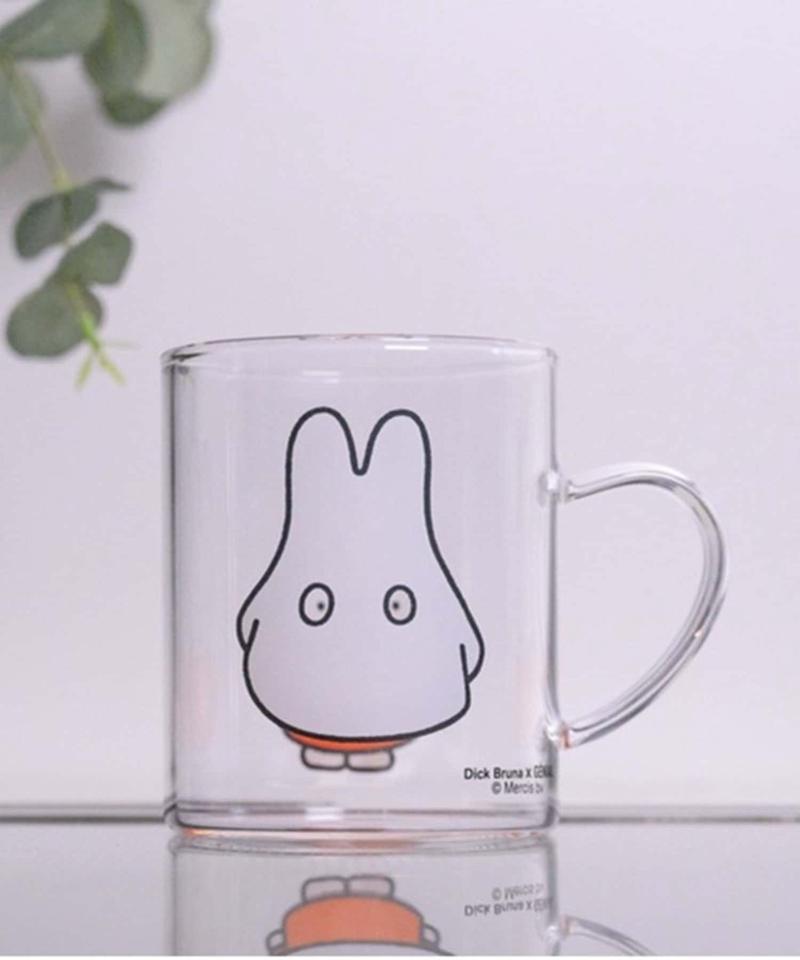 【MIFFY　ミッフィー】 耐熱ガラスマグ