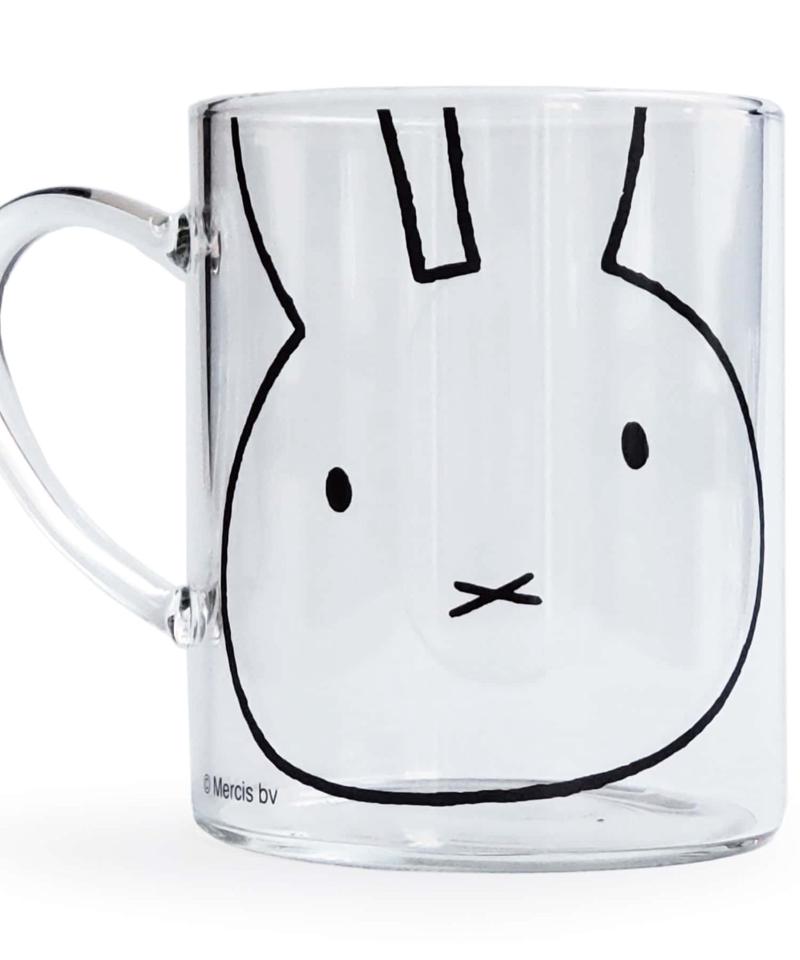 【MIFFY　ミッフィー】 耐熱ガラスマグ