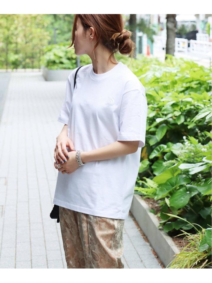 【THE NORTH FACE】SMALL ONE POINT LOGO TEE:Tシャツ◆