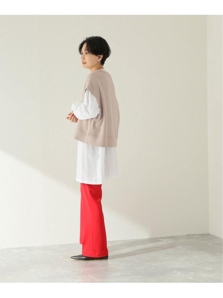<<追加>>裏毛ロゴプリントノースリーブ