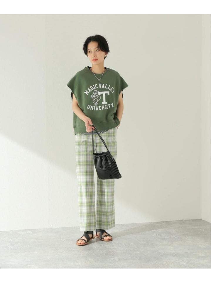 <<追加>>裏毛ロゴプリントノースリーブ