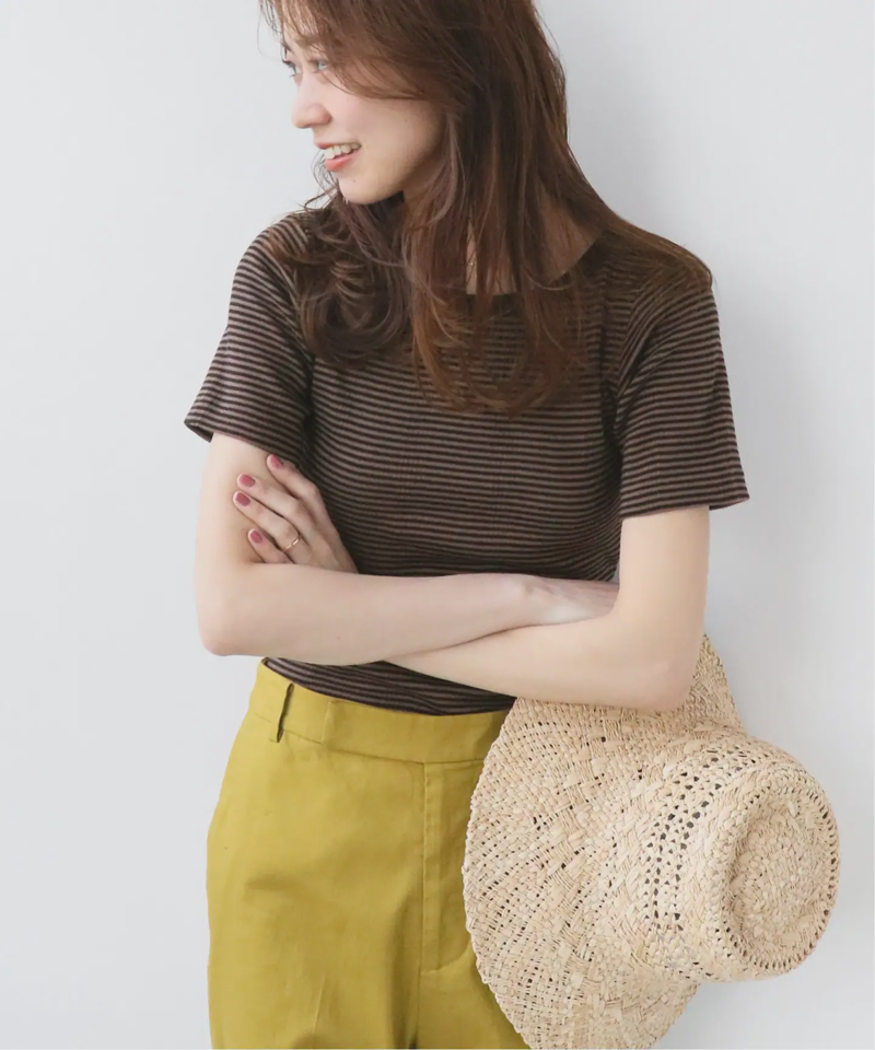 【MILLER/ミラー】*RELUME Boatneck S/S：別注ショートスリーブTEE◆（JOURNAL STANDARD relume）