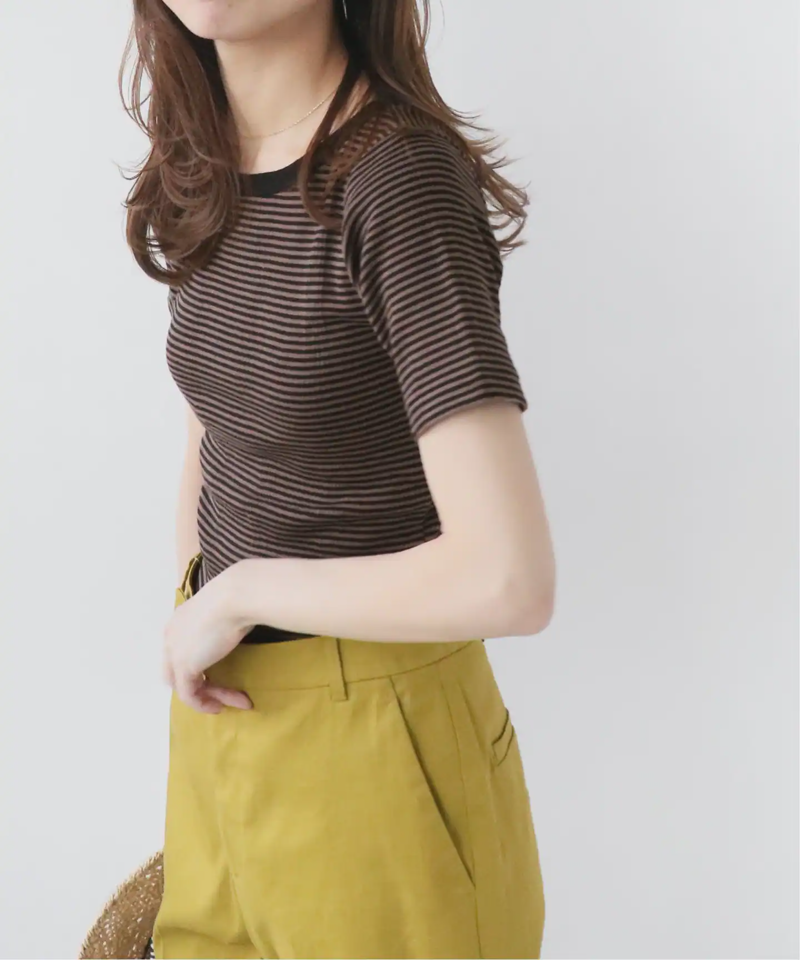 【MILLER/ミラー】*RELUME Boatneck S/S：別注ショートスリーブTEE◆（JOURNAL STANDARD relume）