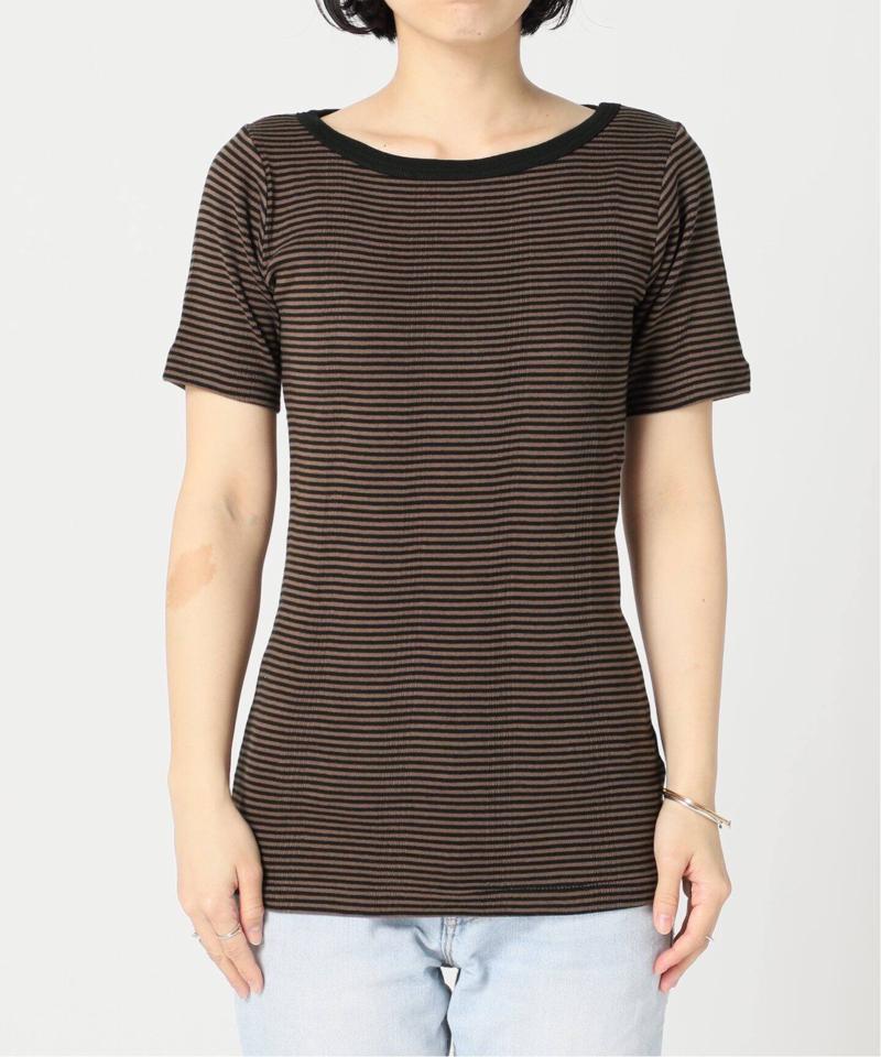 【MILLER/ミラー】*RELUME Boatneck S/S：別注ショートスリーブTEE◆（JOURNAL STANDARD relume）