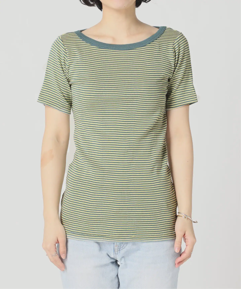 【MILLER/ミラー】*RELUME Boatneck S/S：別注ショートスリーブTEE◆（JOURNAL STANDARD relume）