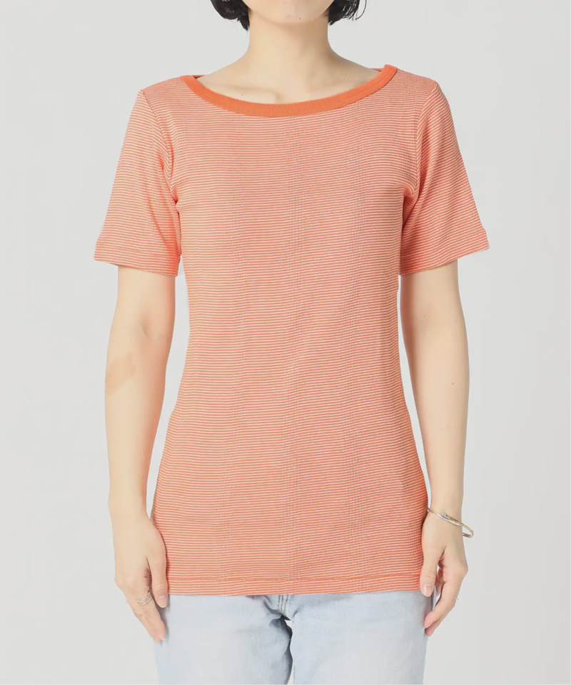 【MILLER/ミラー】*RELUME Boatneck S/S：別注ショートスリーブTEE◆（JOURNAL STANDARD relume）