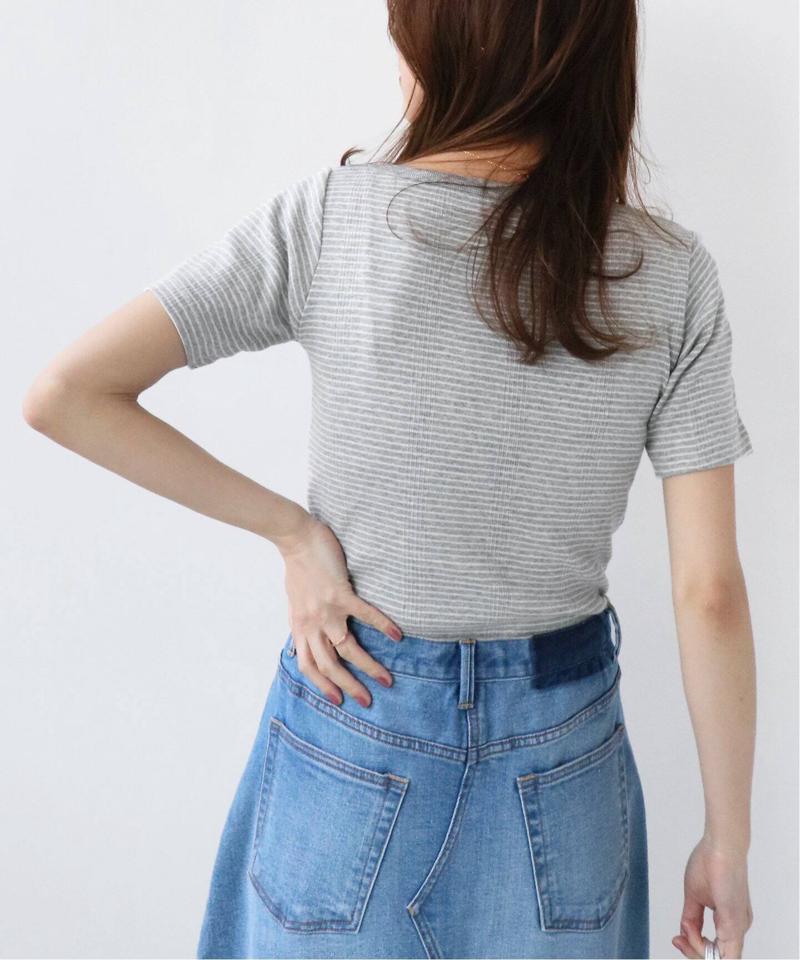 【MILLER/ミラー】*RELUME Boatneck S/S：別注ショートスリーブTEE◆（JOURNAL STANDARD relume）