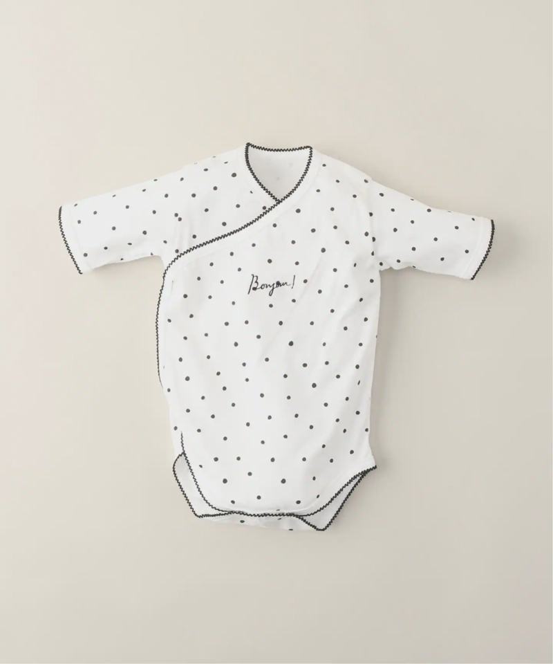 【IENA ENFANT/イエナ アンファン】5分袖キモノロンパースセット （baby 60-70)（IENA）