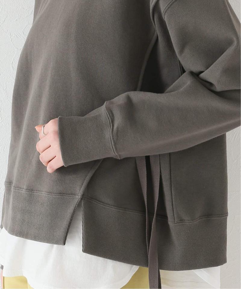 クルーネックスリット レイヤードスウェット（JOURNAL STANDARD relume）