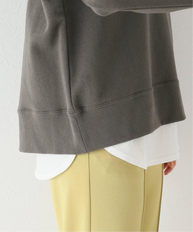 クルーネックスリット レイヤードスウェット（JOURNAL STANDARD relume）