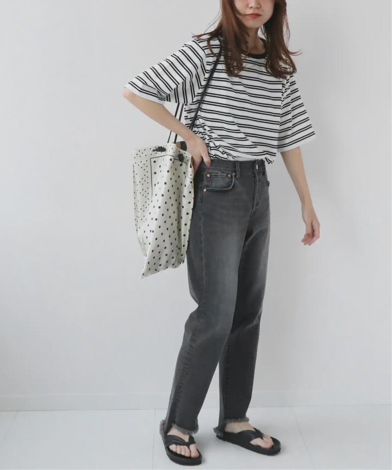 コットンボーダーTEE◆（JOURNAL STANDARD relume）