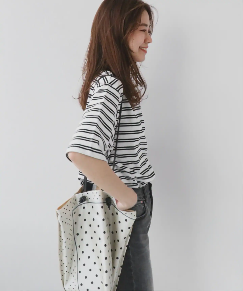 コットンボーダーTEE◆（JOURNAL STANDARD relume）
