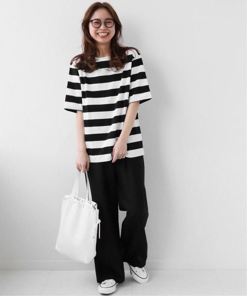 コットンボーダーTEE◆（JOURNAL STANDARD relume）