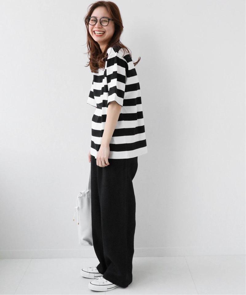 コットンボーダーTEE◆（JOURNAL STANDARD relume）