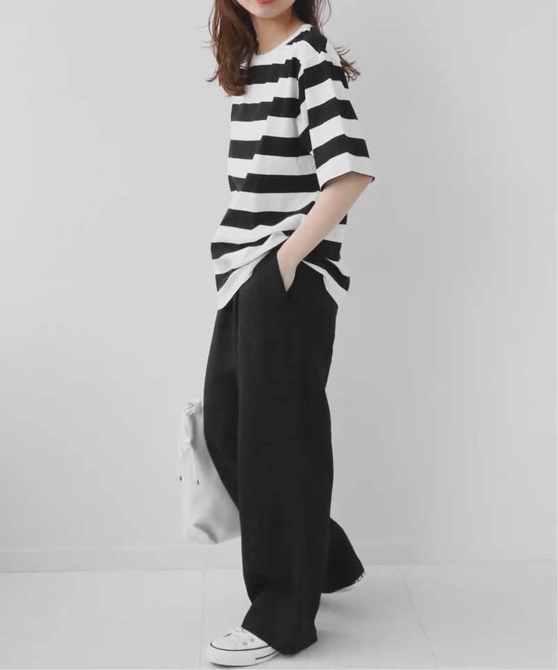 コットンボーダーTEE◆（JOURNAL STANDARD relume）