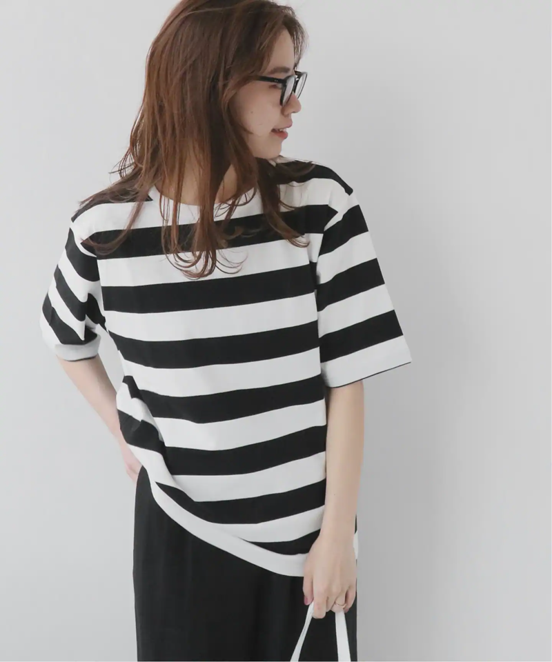 コットンボーダーTEE◆（JOURNAL STANDARD relume）