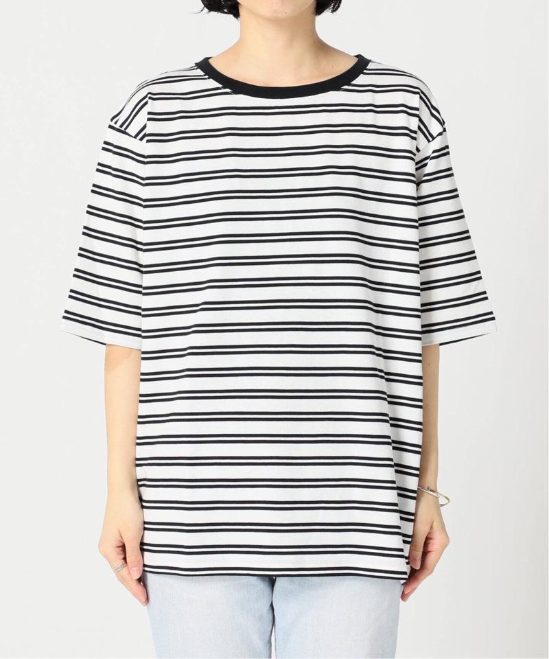コットンボーダーTEE◆（JOURNAL STANDARD relume）