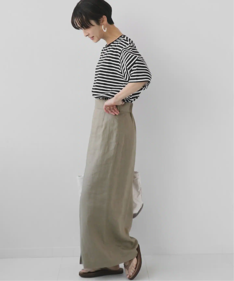 コットンボーダーTEE◆（JOURNAL STANDARD relume）