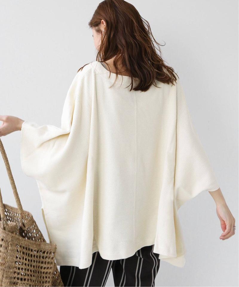 クロスワッフルポンチョプルオーバー◆（JOURNAL STANDARD relume）