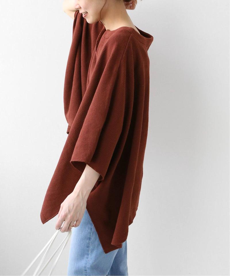 クロスワッフルポンチョプルオーバー◆（JOURNAL STANDARD relume）
