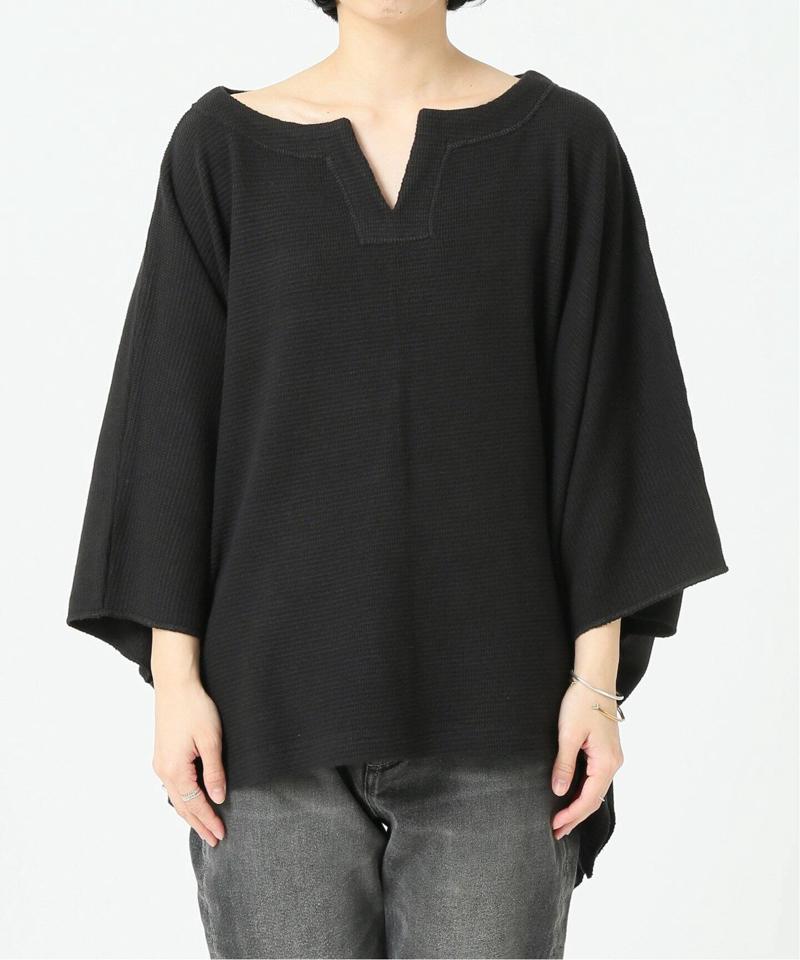クロスワッフルポンチョプルオーバー◆（JOURNAL STANDARD relume）