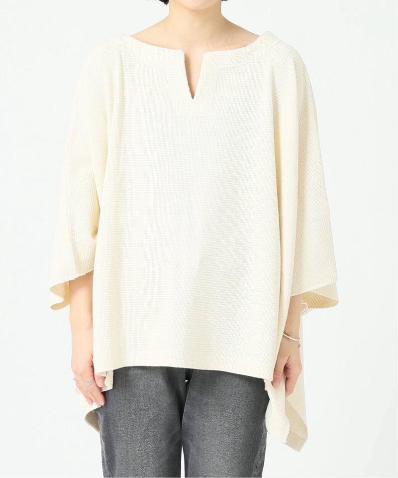 クロスワッフルポンチョプルオーバー◆（JOURNAL STANDARD relume）