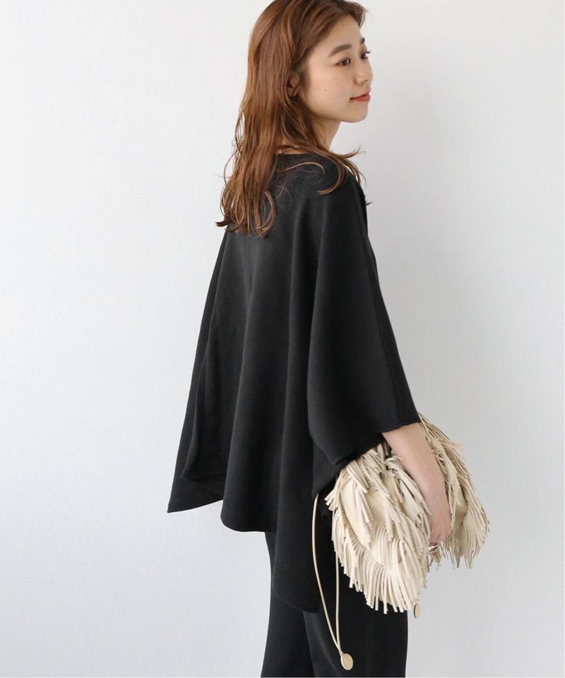 クロスワッフルポンチョプルオーバー◆（JOURNAL STANDARD relume）