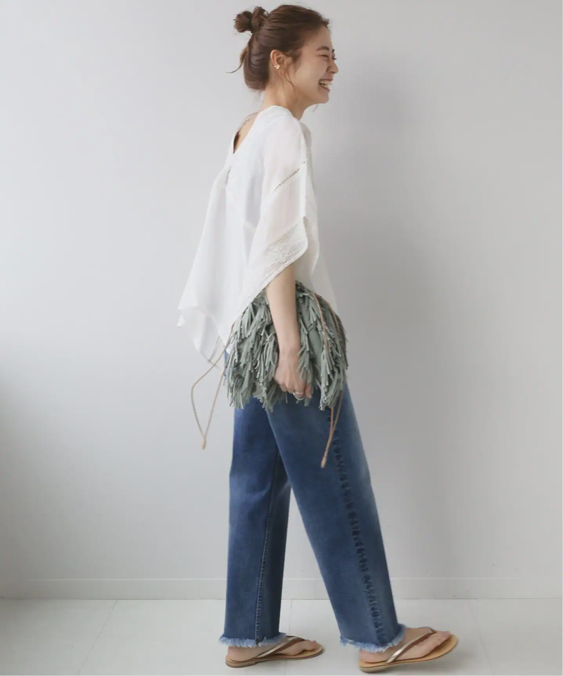 レースポンチョブラウス◆（JOURNAL STANDARD relume）