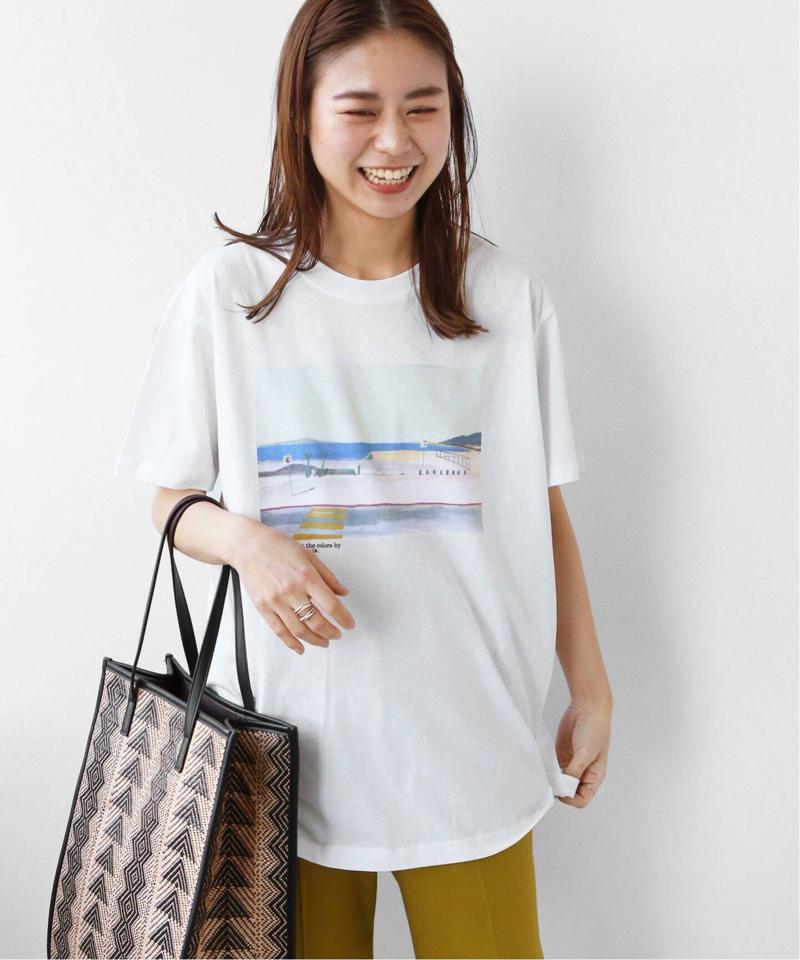 【NAO TATSUMI】ペインティングTEE◆（JOURNAL STANDARD relume）