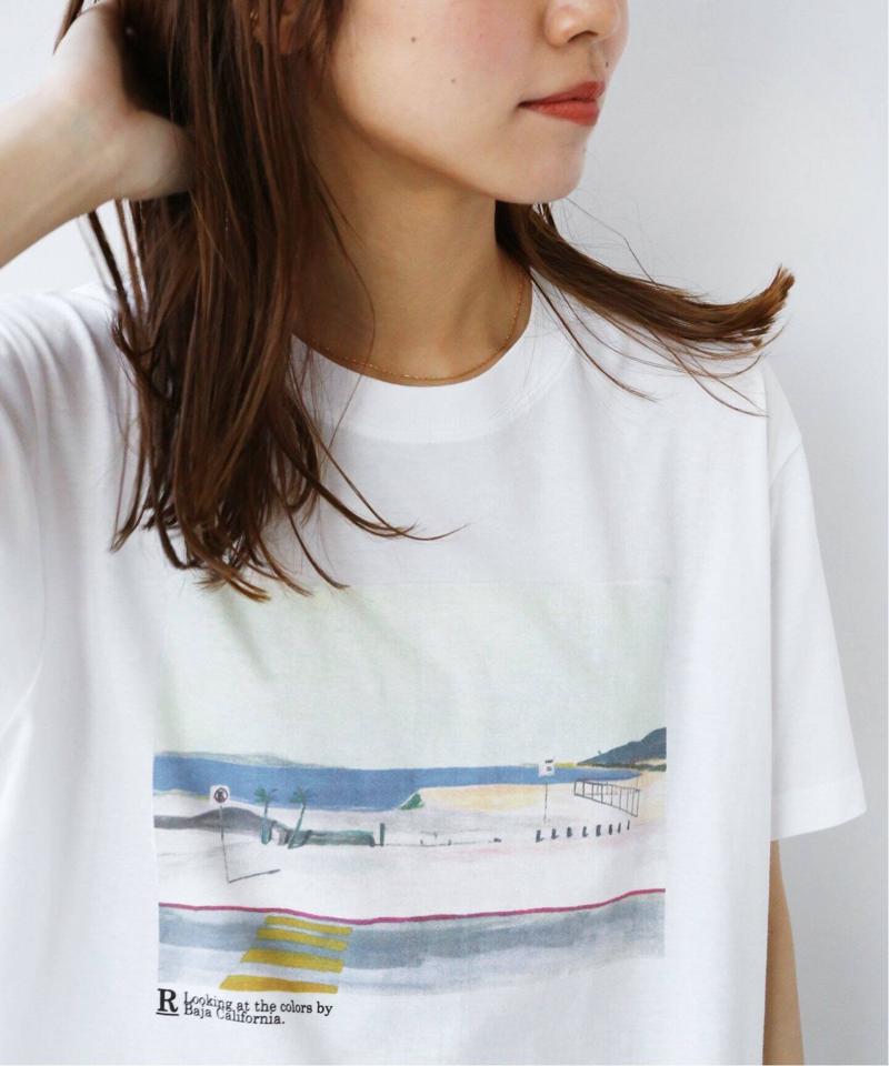 【NAO TATSUMI】ペインティングTEE◆（JOURNAL STANDARD relume）