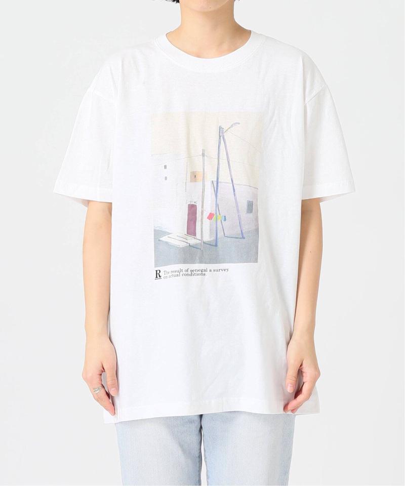 【NAO TATSUMI】ペインティングTEE◆（JOURNAL STANDARD relume）