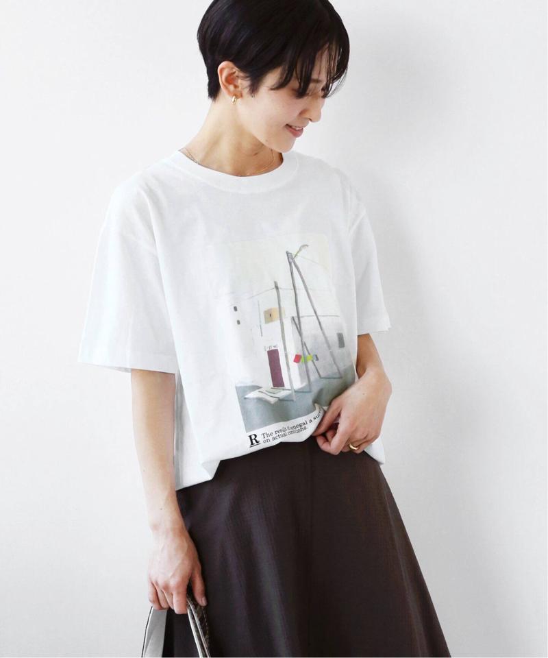 【NAO TATSUMI】ペインティングTEE◆（JOURNAL STANDARD relume）