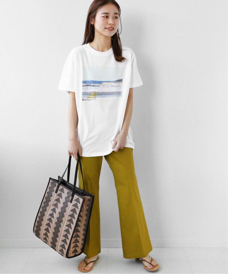 【NAO TATSUMI】ペインティングTEE◆（JOURNAL STANDARD relume）