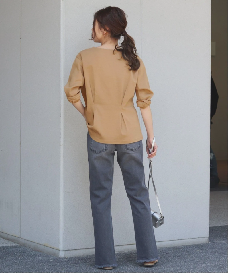 《WEB限定追加》ADDICTポンチウエストタックプルオーバー◆（JOURNAL STANDARD relume）