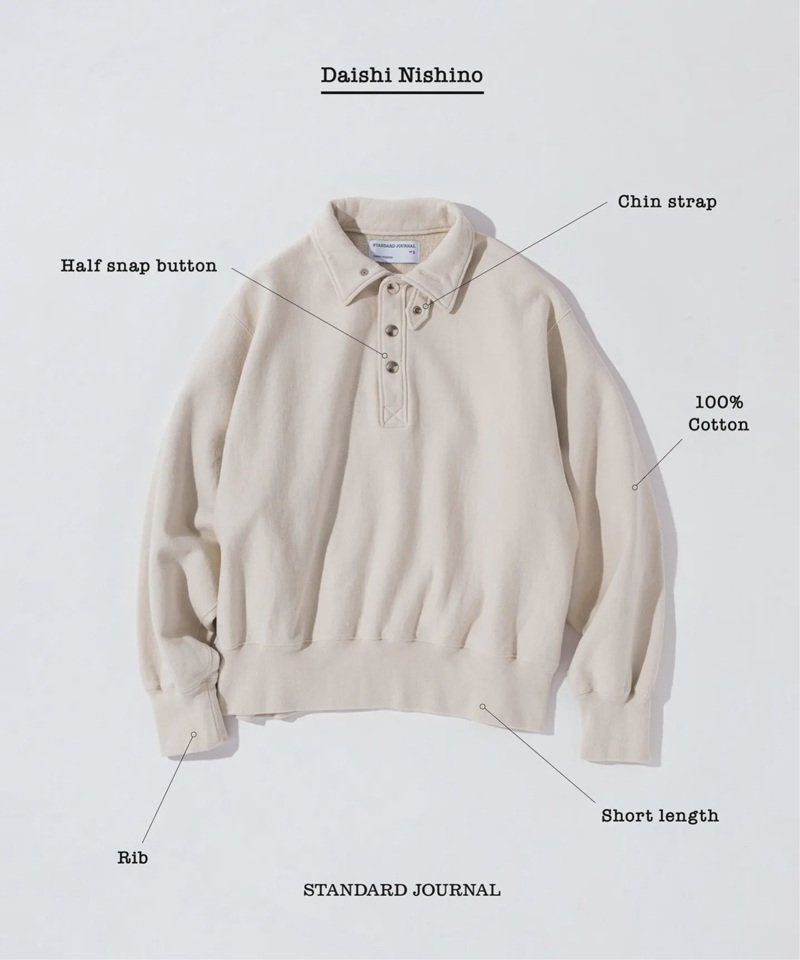【STANDARD JOURNAL / スタンダード ジャーナル】by NISHINO Sweat S size（JOURNAL STANDARD）