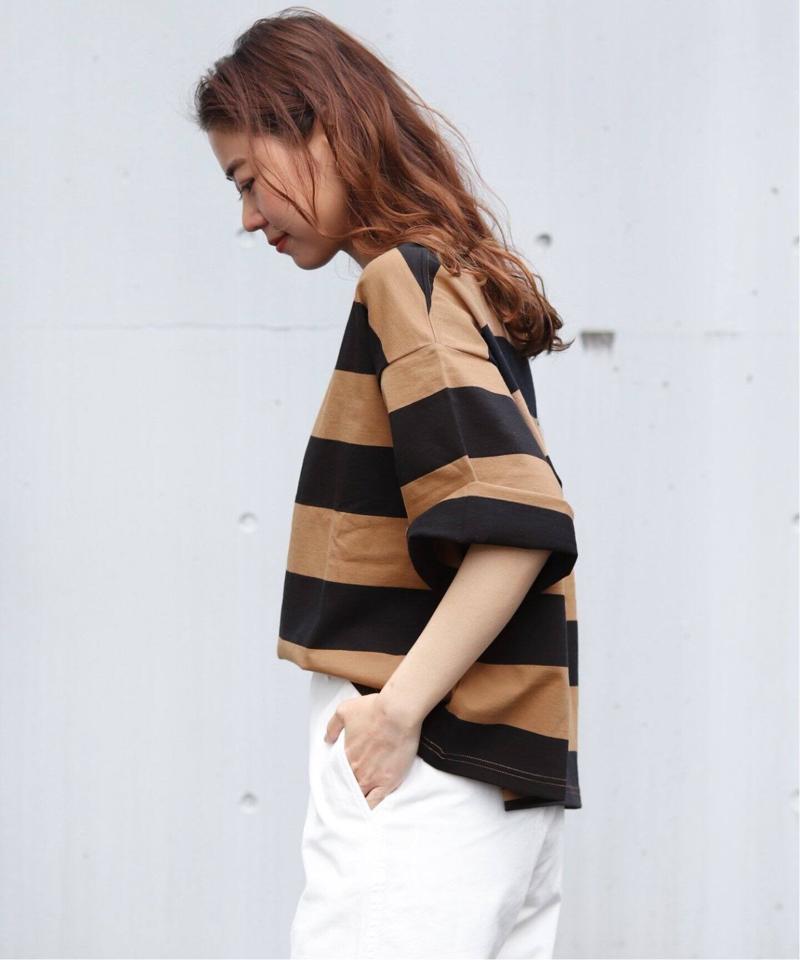《追加》バスクシャツクルーネックTEE◆（JOURNAL STANDARD relume）