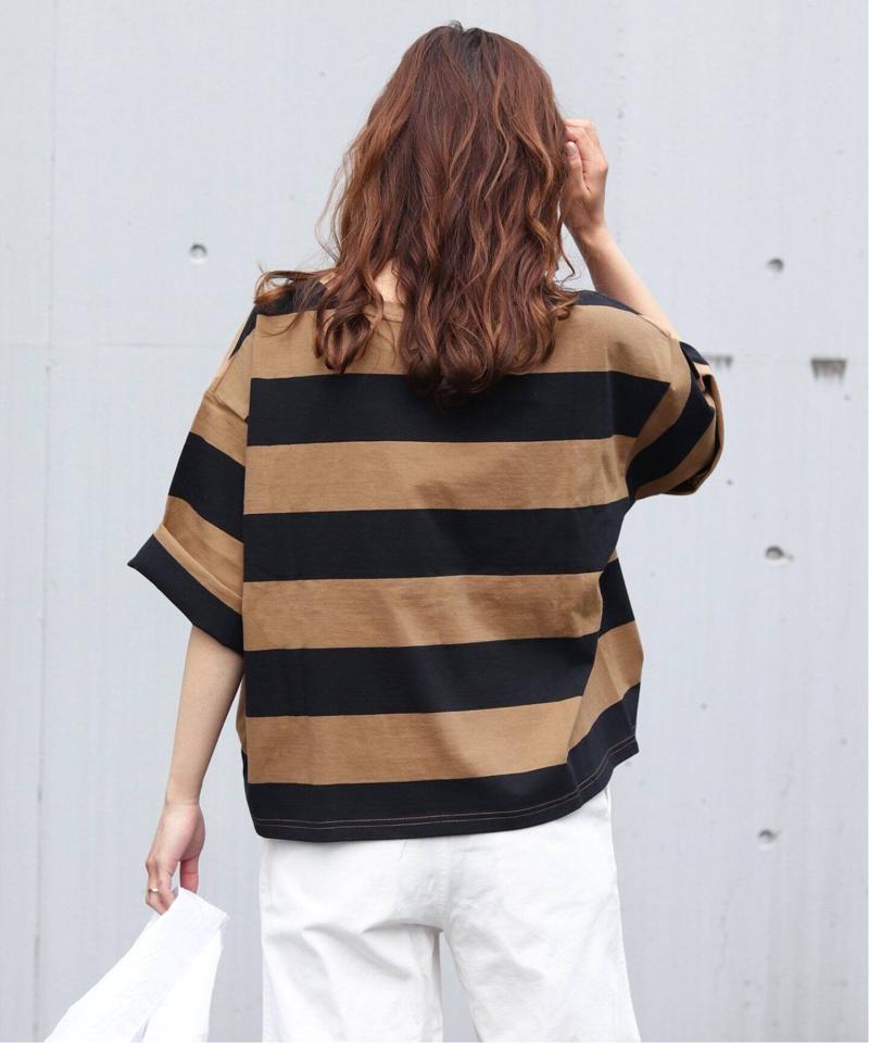 《追加》バスクシャツクルーネックTEE◆（JOURNAL STANDARD relume）